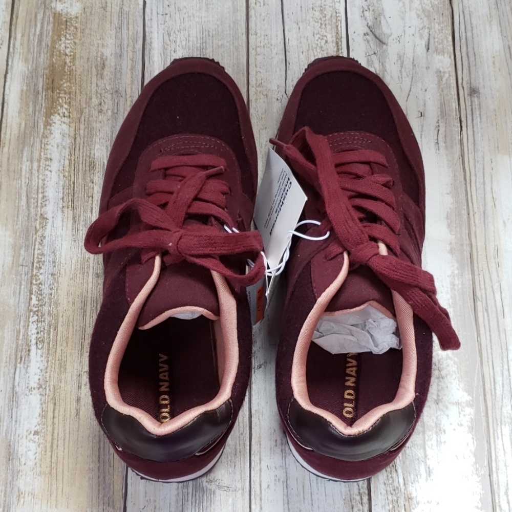 Burgundy sneakers - size 6 - Picture 5 of 7